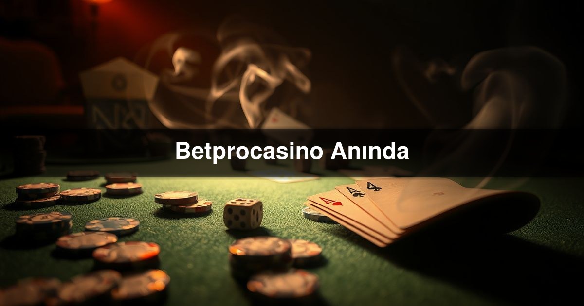 Betprocasino Anında